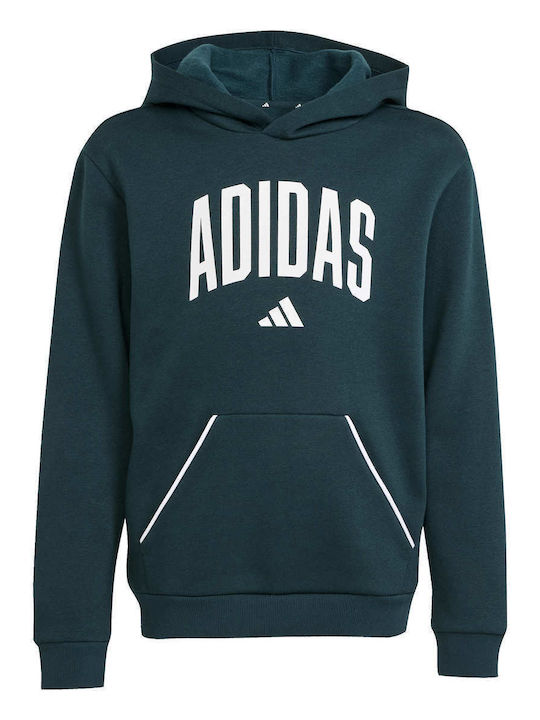 adidas Παιδικό Φούτερ με Κουκούλα και Τσέπες Πρ...