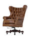 Office Chair with Recline Brown