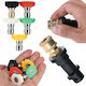 Nozzle Set 0° 15° 25° 40° Soap + 1/4" Bayonet Adapter Kärcher K2–K7 Pressure Washers 1/4" Quick-Coupling Reducer 200 Bar