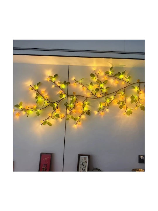 Luminițe Garland LED 1.6m cu 72 Becuri