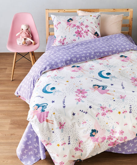Kentia Kids Duvet Cover Set Single White Kentia Kids Duvet Cover Set Single White