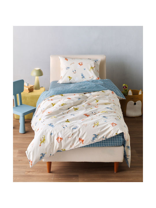 Kentia Sheet Set Single Cotton Versus Ecru 160x245cm 3pcs