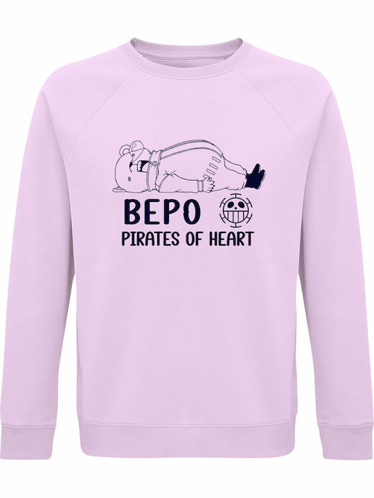 Unisex Organic Cotton Sweatshirt Bepo Pirates H...