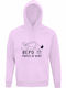 Unisex Bio-Baumwolle Hoodie Bepo Pirates Heart One Piece Anime Manga Rosa Cremé