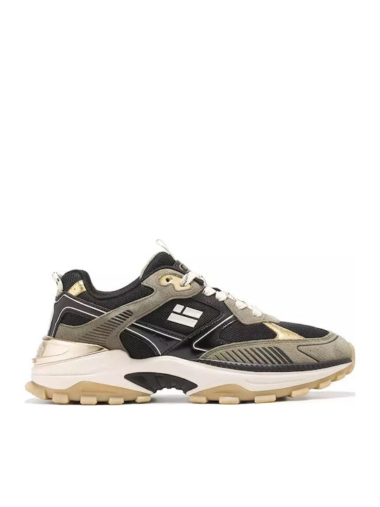 Γυναικεία Chunky Sneakers Black / Gold