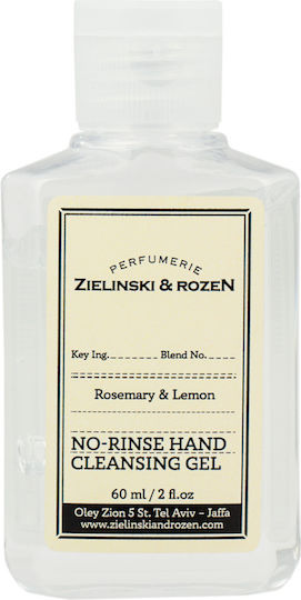 Hand Cleansing Gel Rosemary & Lemon 60ml