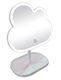 Makeup Mirror with Light 23x29cm White