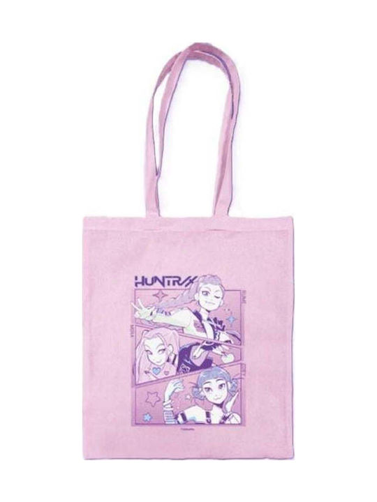 Pyramid International Fabric Shopping Bag in Pink Color