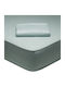 Das Home Sheet King Size with Elastic 180x235+35cm. 1013 Mint