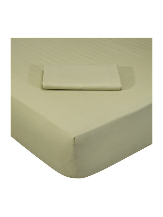 Das Home Sheet King Size with Elastic 180x235+3...