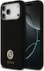 Guess Back Cover Silicone Black (iPhone 17 Pro Max)