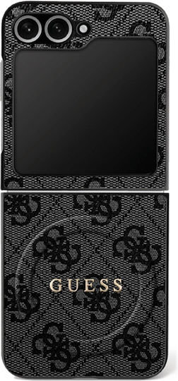 Guess Back Cover Plastic / Silicon Negru (Galaxy Z Flip7)
