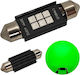 C5w C10w LED Birne Sv8.5 12-24V Canbus 39mm Bläue