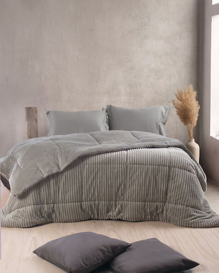 Rythmos Duvet Cover Queen 220x240cm Etoile Beige