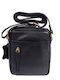 Leather Men's Bag Shoulder / Crossbody Black