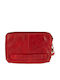 Leather Men's Bag Shoulder / Crossbody Red