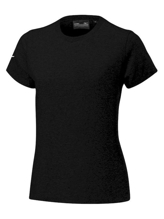 Mizuno Γυναικείο Αθλητικό T-shirt Black