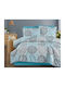 MayHome Set Coverlet Single Cotton Geometric 160x240cm 2pcs