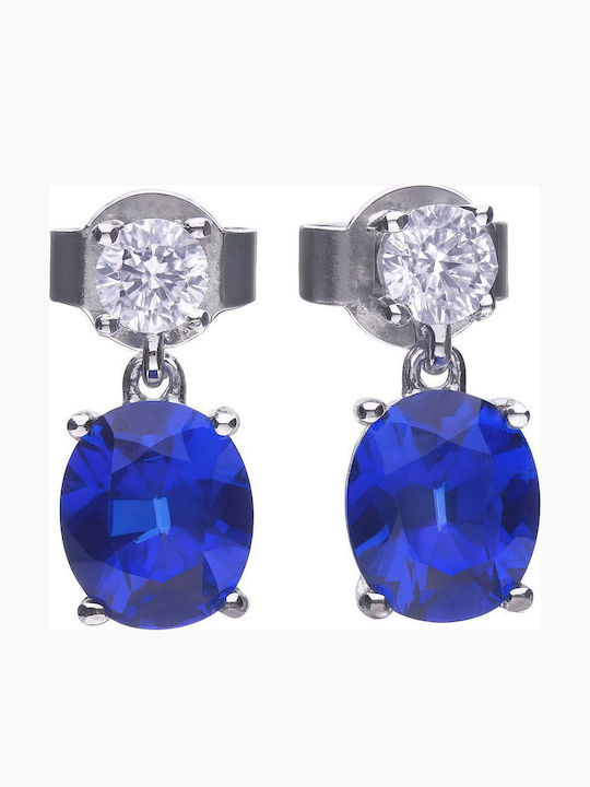 Diamonfire Ohrringe aus Silber mit Steinen Diamonfire Ohrringe aus Silber mit Steinen