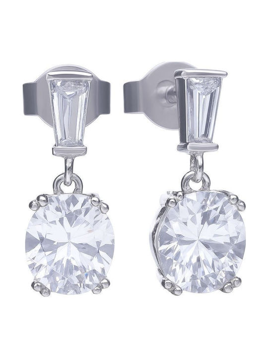 Diamonfire Ohrringe aus Silber mit Steinen Diamonfire Ohrringe aus Silber mit Steinen