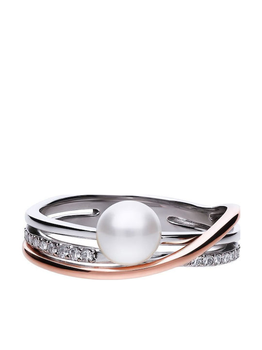 Diamonfire Γυναικείο Δαχτυλίδι από Ασήμι
