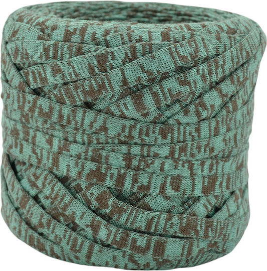 Fir Multicolor Ribbon Yarn 6-7mm 100m 300g Military-720