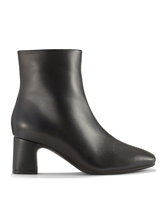 Fernie Leather Women's Ankle Boots Black