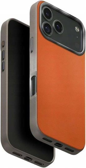 Uniq Lyden Umschlag Rückseite Silikon / Kunststoff Orange (iPhone 17 Pro)