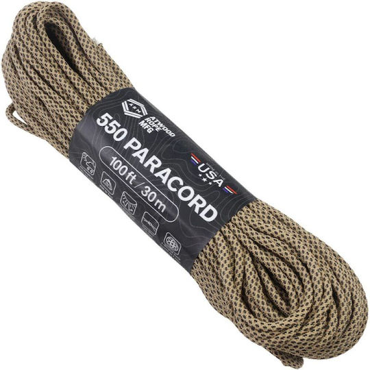 Atwood Rope Mfg Αρτάνη 550 Paracord 100 Ft Cheetah