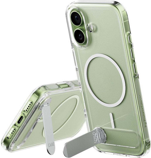 Care By Panzerglass Feature Case Transparent W Kickstand & Magsafe Iphone 17