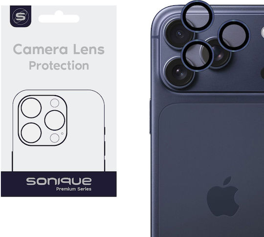 Sonique Lens Pro Protecție Cameră Tempered Glass Blue pentru iPhone 17 Pro, iPhone 17 Pro Max