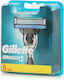 Gillette Mach3 Глави за Смяна с 3 Остриета и Лу...