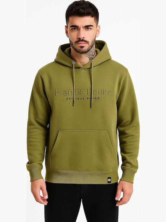 Sweatshirt mit Kapuze Olive