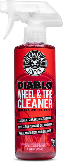 Chemical Guys Diablo Spray Curățare / Lustruire pentru Jante și Elastici Auto 473.18ml