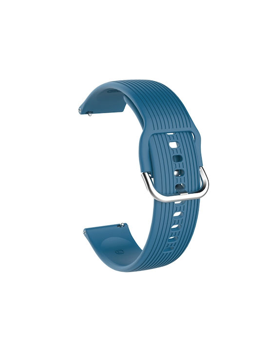 Λουράκι Σιλικόνης Vertical Garmin Vivoactive 5 Rock Blue
