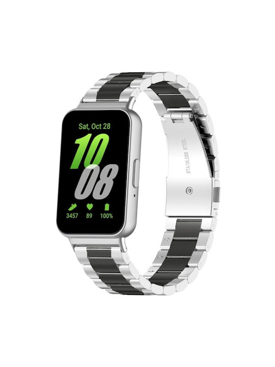 Armband Rostfreier Stahl Silber (Galaxy Fit3)