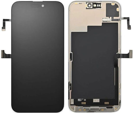 Οθόνη Gx Hard mit Touch-Mechanismus für iPhone 15 Pro Max (Schwarz)