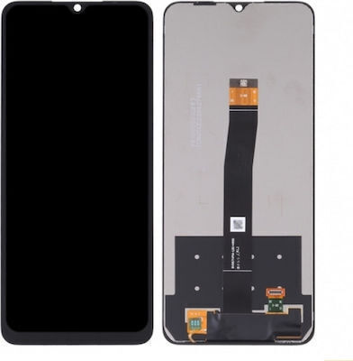 Screen Display + with Touch Mechanism and Frame for Xiaomi Redmi 12C (Black)