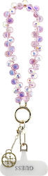 Guess Universal Wrist Strap Crystals 4g Charm Pink Guess Universal Wrist Strap Crystals 4g Charm Pink
