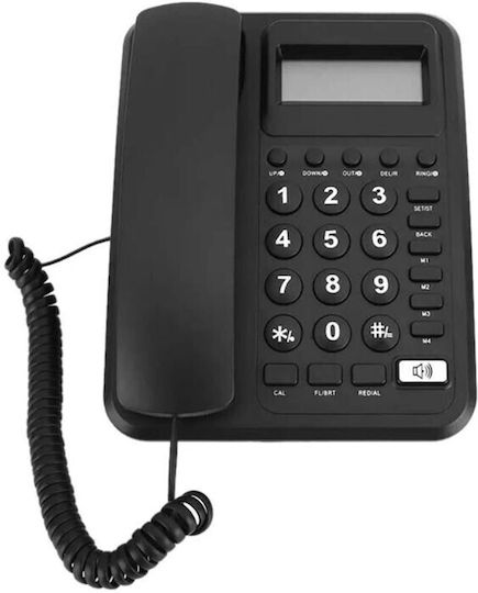 Pashaphone KX-T2023CID Schnurgebundenes Telefon Büro Schwarz