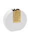 Keskor Decorative Vase White 22x8x24cm
