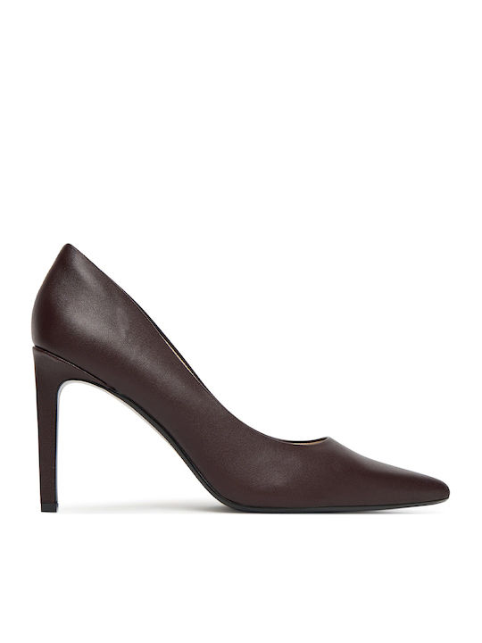 Calvin Klein Burgundy Heels