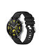 Λουράκι Σιλικόνης Μαύρο (Huawei Watch GT4 (41mm))