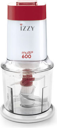 Izzy C-5160 Mini Chopper Multi with 600ml Capacity Red