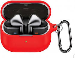 Thd Θήκη Σιλικόνης σε Κόκκινο χρώμα για Galaxy Buds3 Thd Θήκη Σιλικόνης σε Κόκκινο χρώμα για Galaxy Buds3