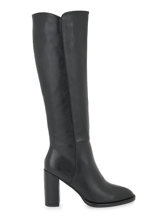 Damenstiefel mit hohem Absatz Schwarz