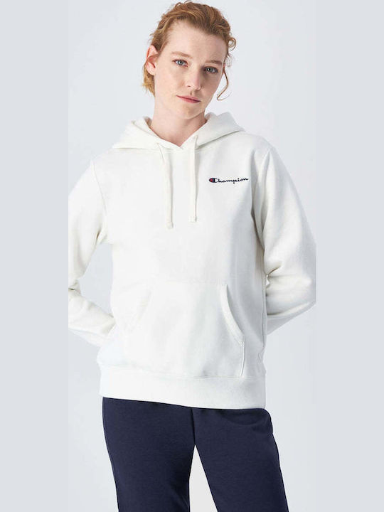 Champion Women's Sweatshirt Hooded Sand Beige