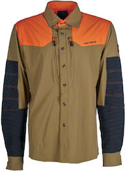 Jagdblusen Univers Cortina 4 Braune-Orange Nr XL