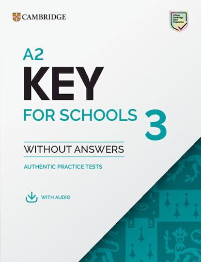 Cambridge Key for Schools 3 Without Answers Student's Book Digital Pack
