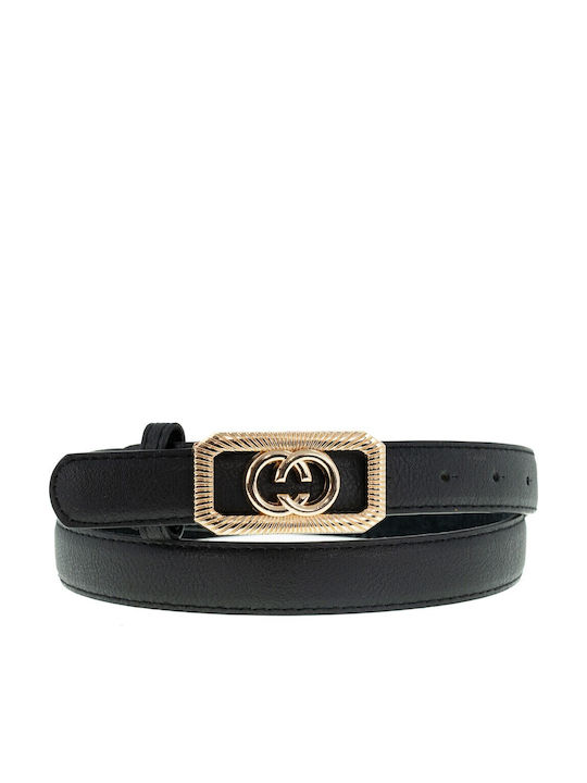 FantazyStores Damen Gürtel Schwarz